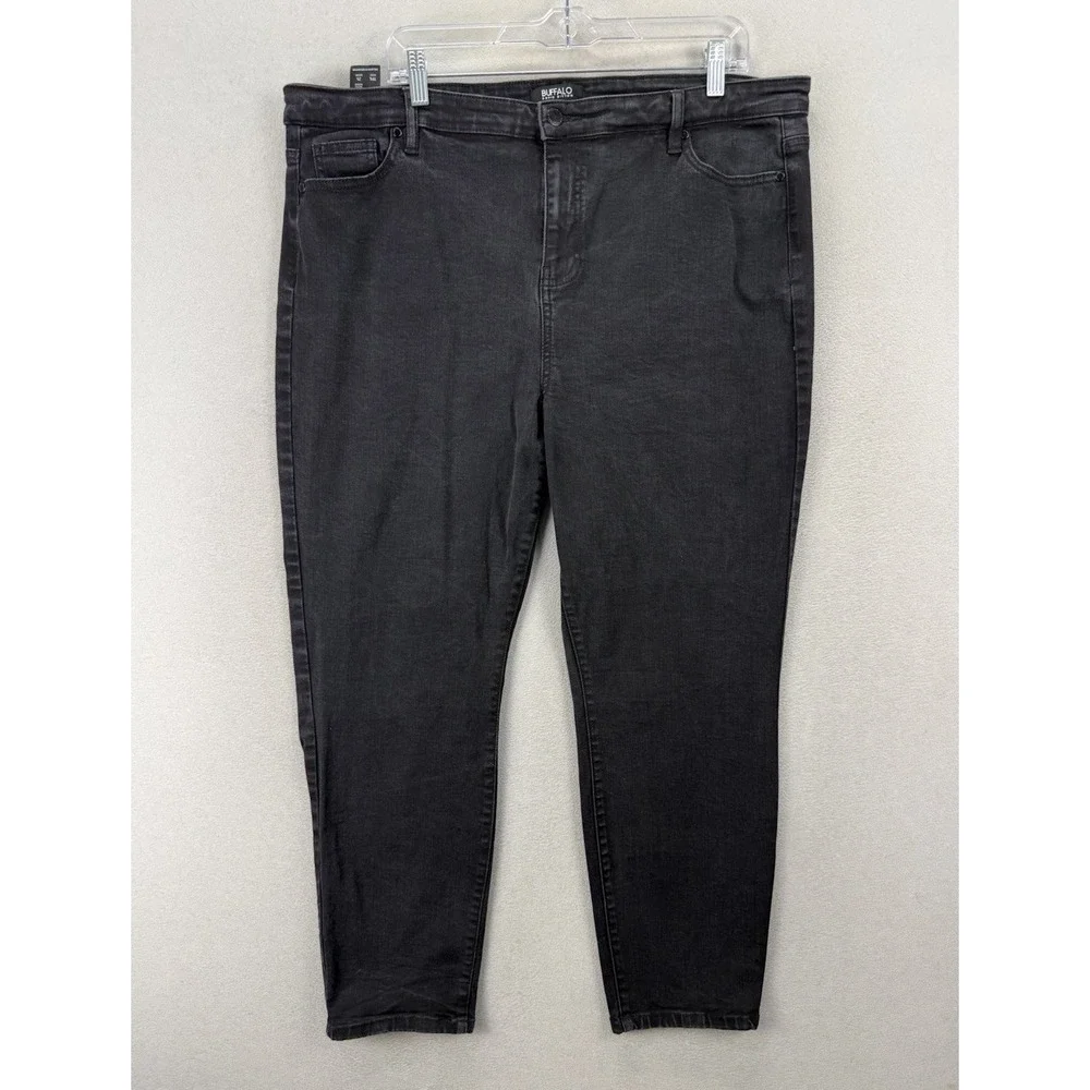 Buffalo David Bitton‎ Mollie High Rise Skinny Black Jeans Women's 18/38 Stretchy